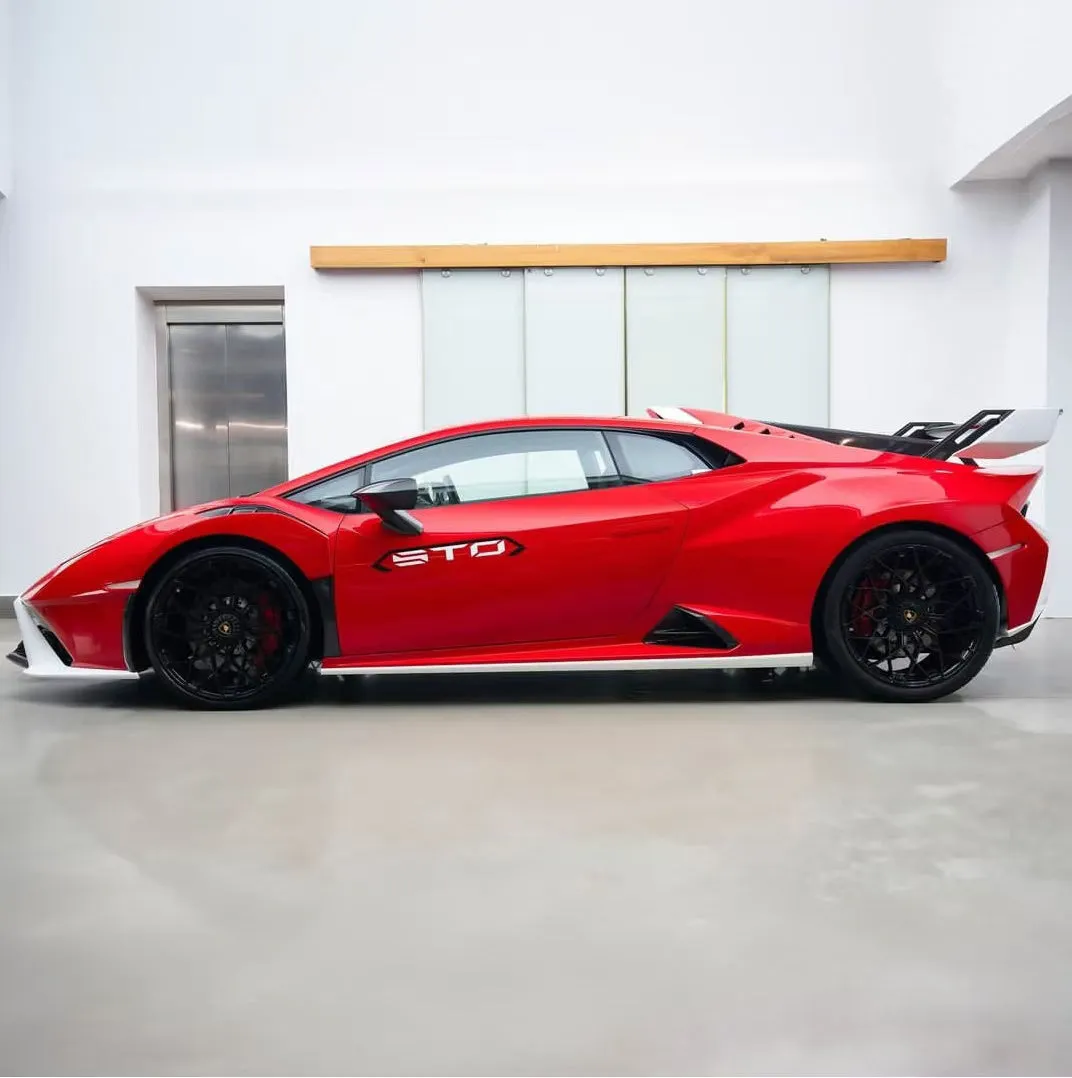 Aero Republic 1:1 Evo Tecnica STO Style Side Skirts for Lamborghini Huracan LP580 LP610 Evo Performante STO Carbon Fiber/FRP