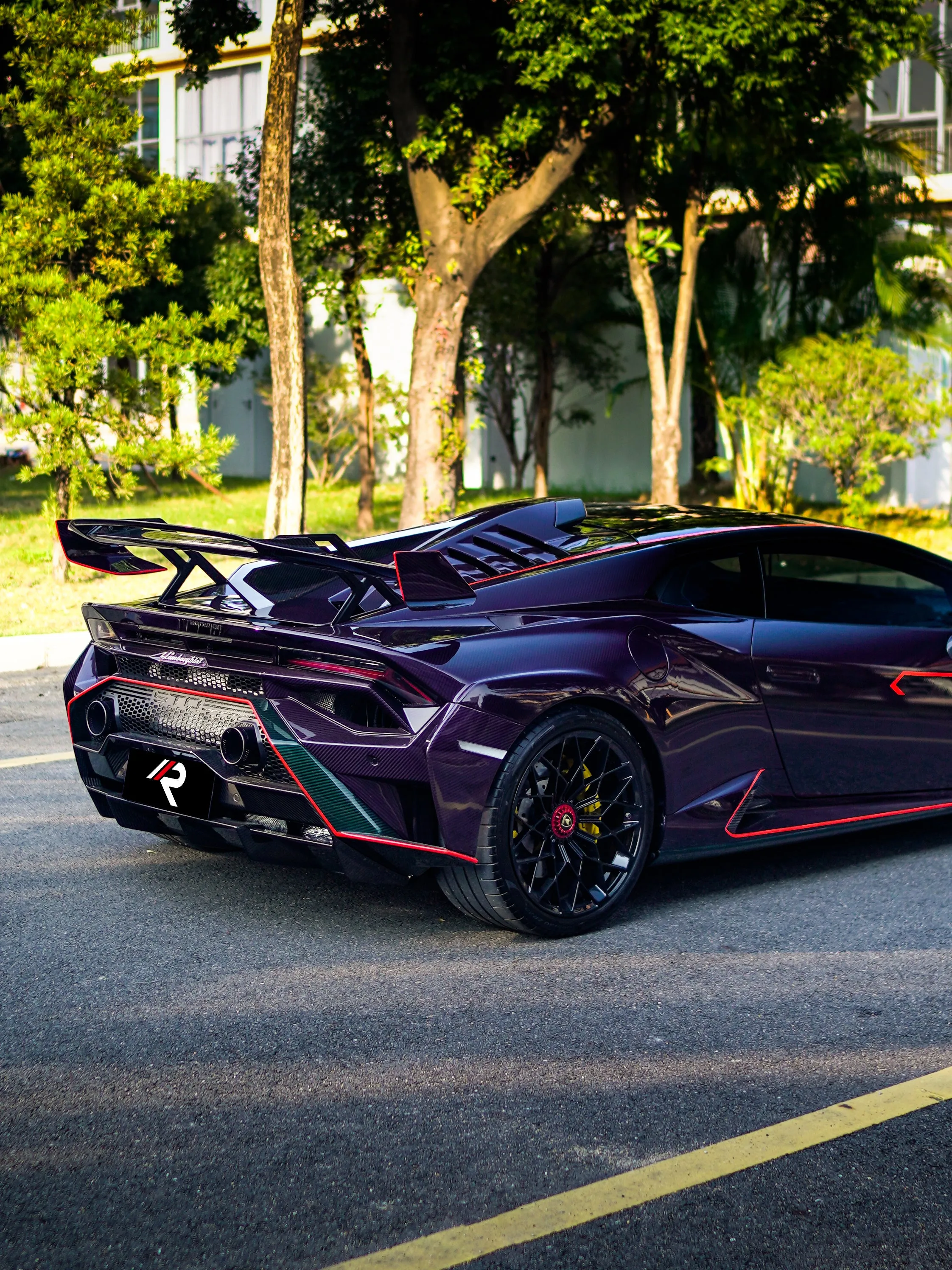 Aero Republic 1:1 Evo Tecnica STO Style Side Skirts for Lamborghini Huracan LP580 LP610 Evo Performante STO Carbon Fiber/FRP