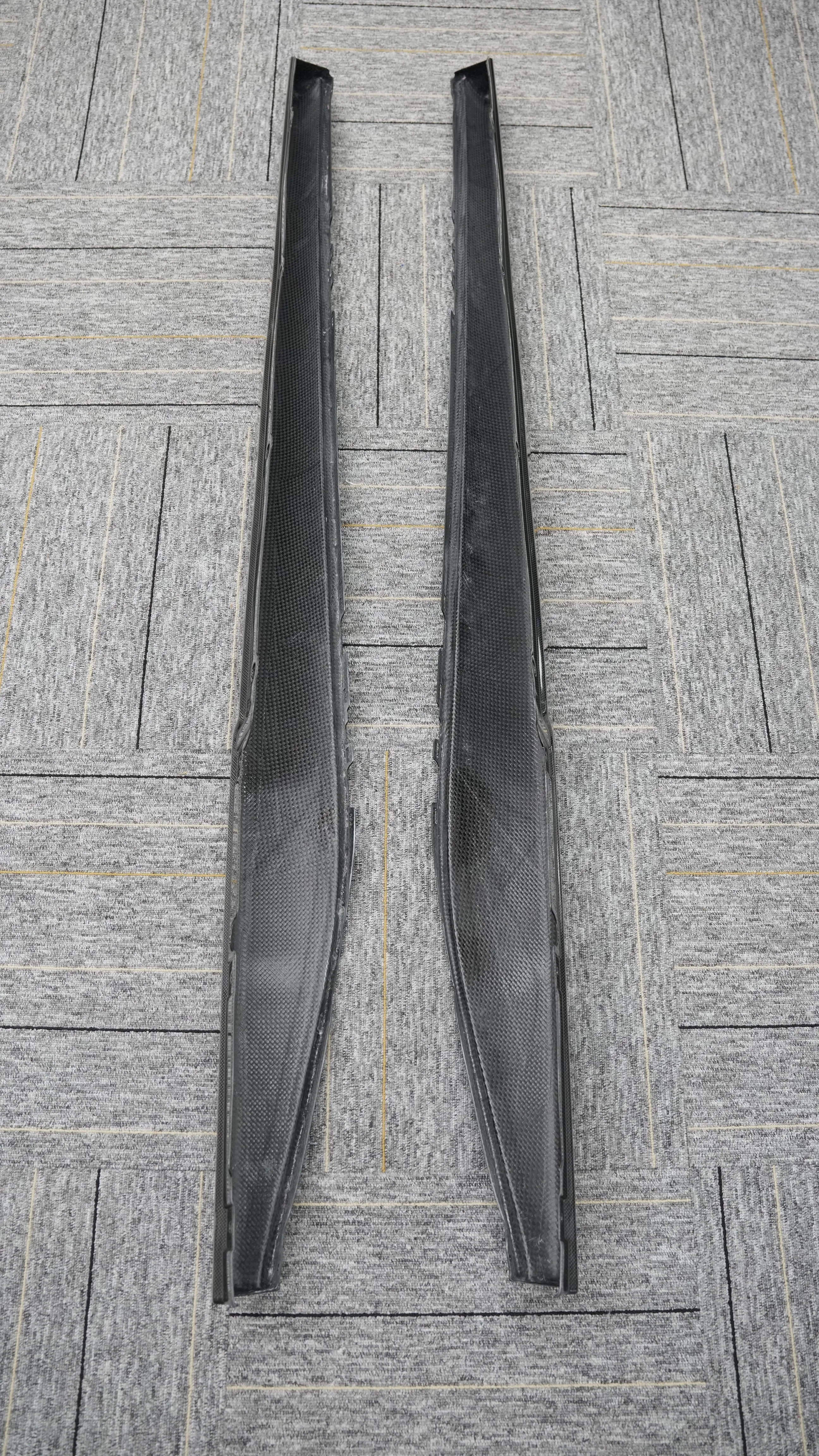 Aero Republic OEM Replacement Style Side Skirts for Ferrari 296 GTB GTS 2021-ON Carbon Fiber / FRP