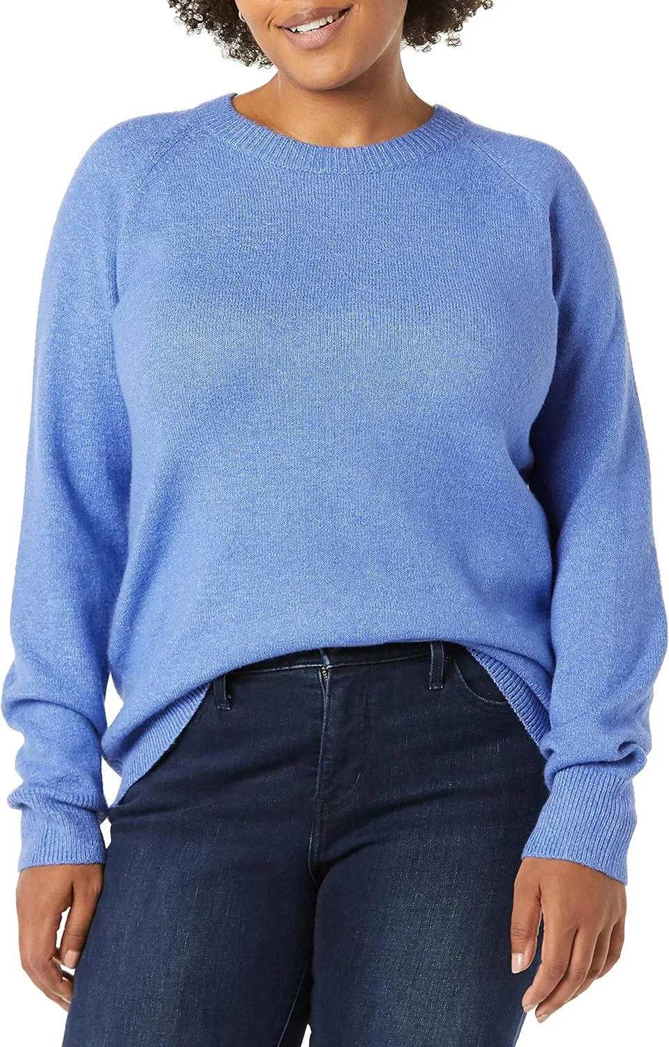Amazon Essentials Women's Classic-Fit Soft Touch Long-Sleeve Crewneck Sweater