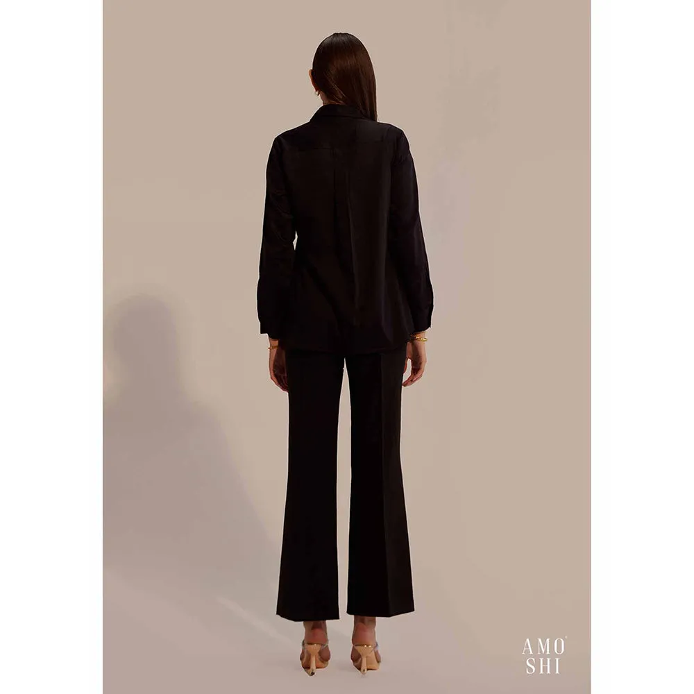 AMOSHI Black Embellished/Sequined Amore Shirt