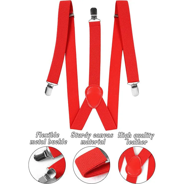Anime Misty Cosplay Suspenders Red Y Shape Costume Accessory