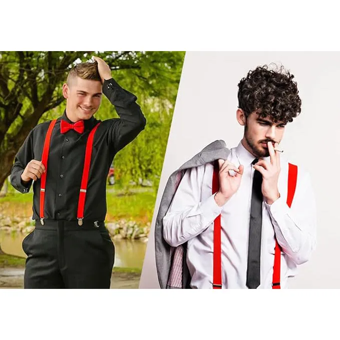 Anime Misty Cosplay Suspenders Red Y Shape Costume Accessory