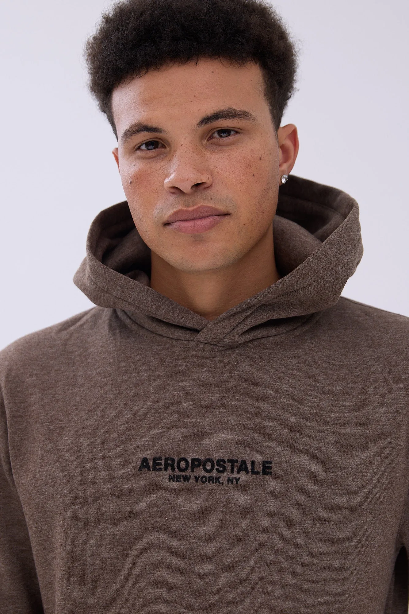 Aéropostale Mélange Graphic Hoodie