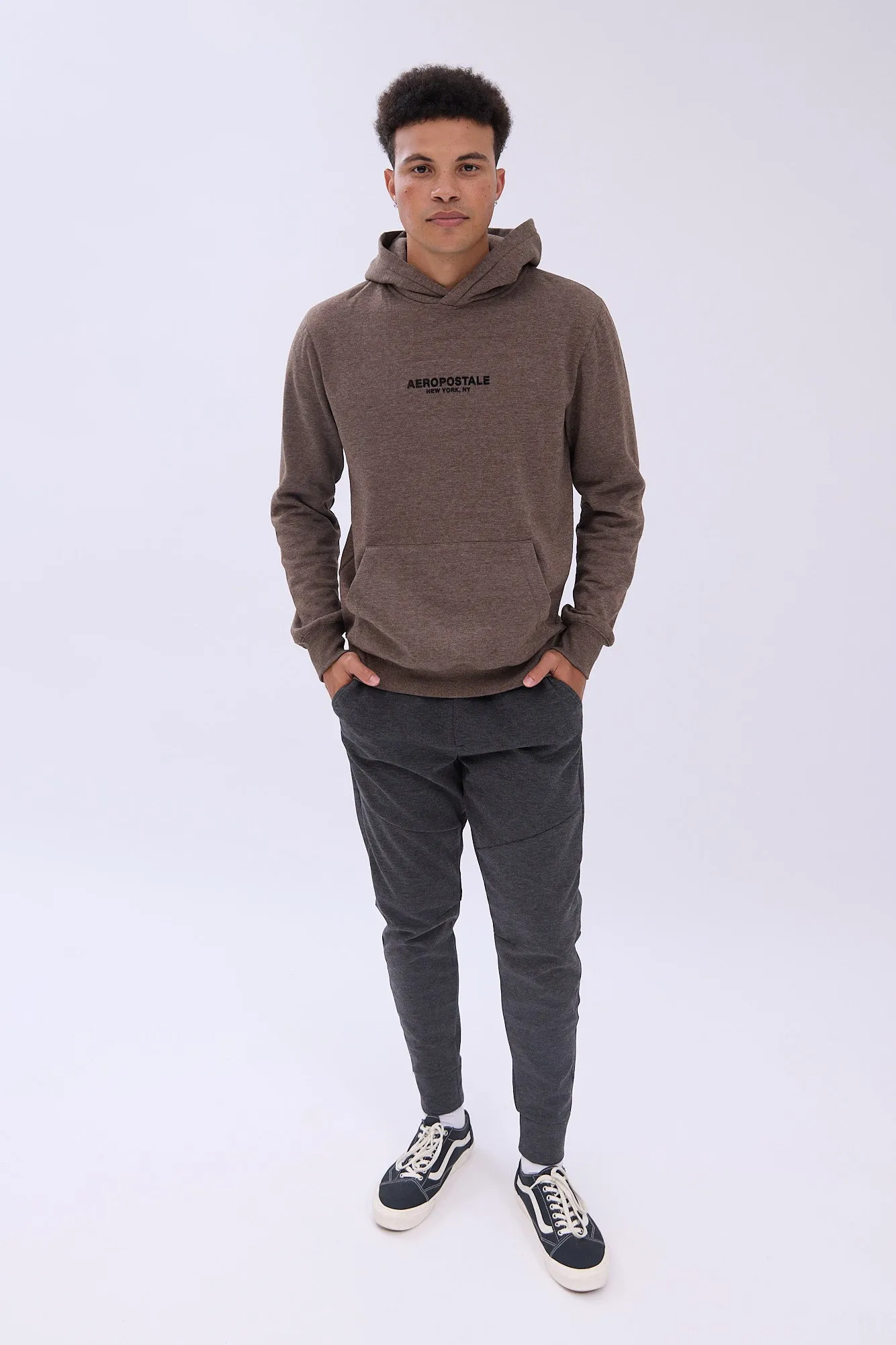 Aéropostale Mélange Graphic Hoodie
