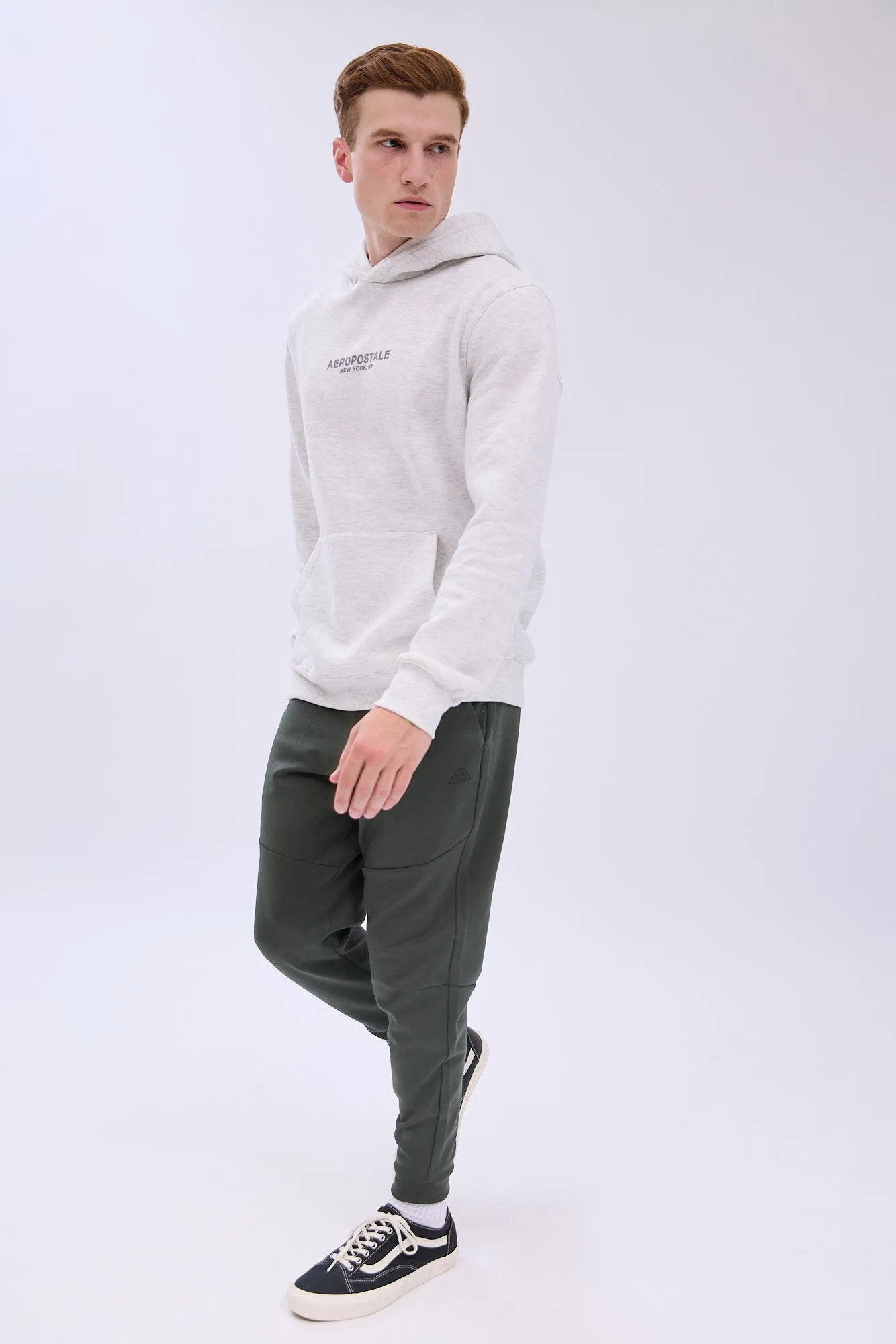 Aéropostale Mélange Graphic Hoodie