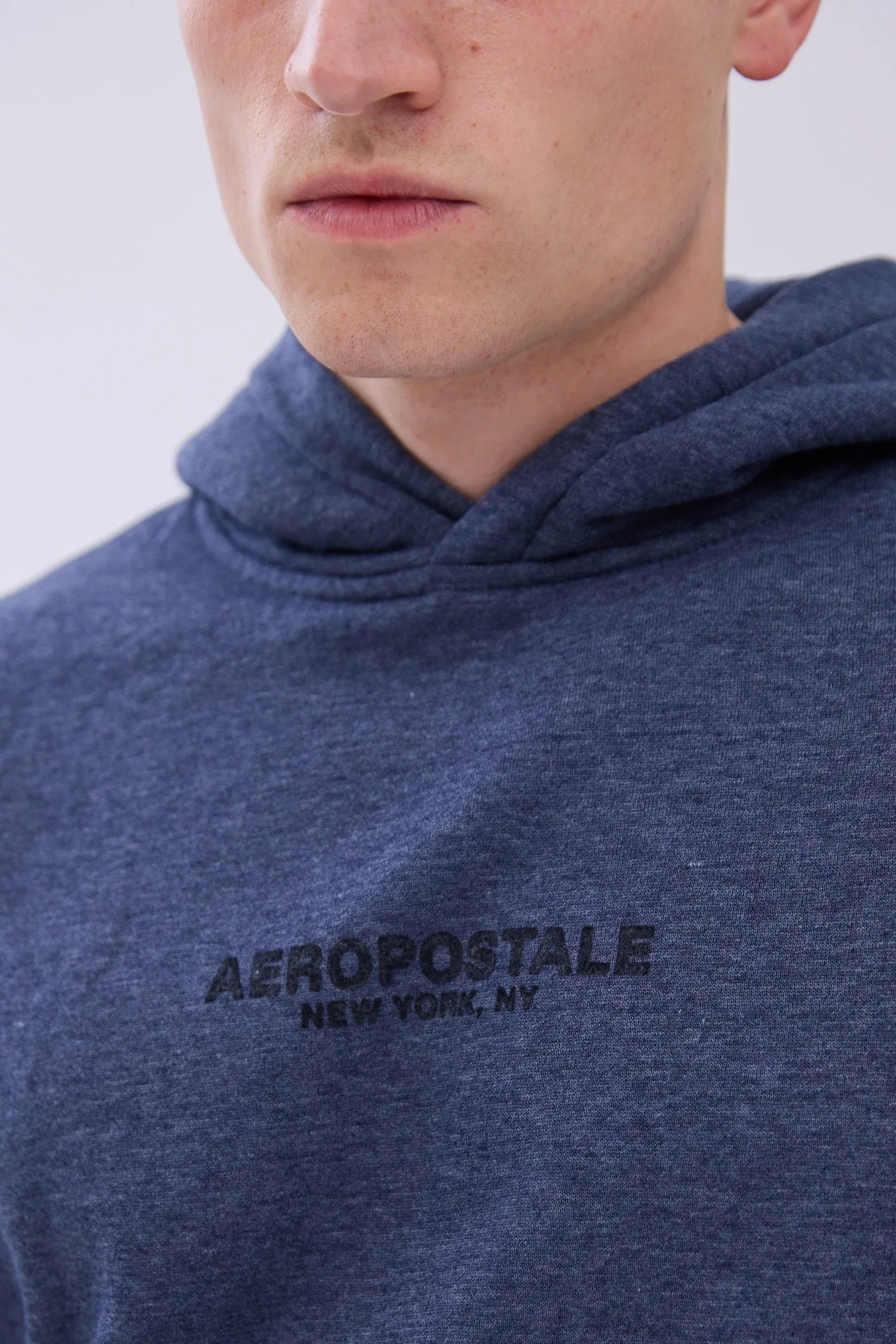 Aéropostale Mélange Graphic Hoodie