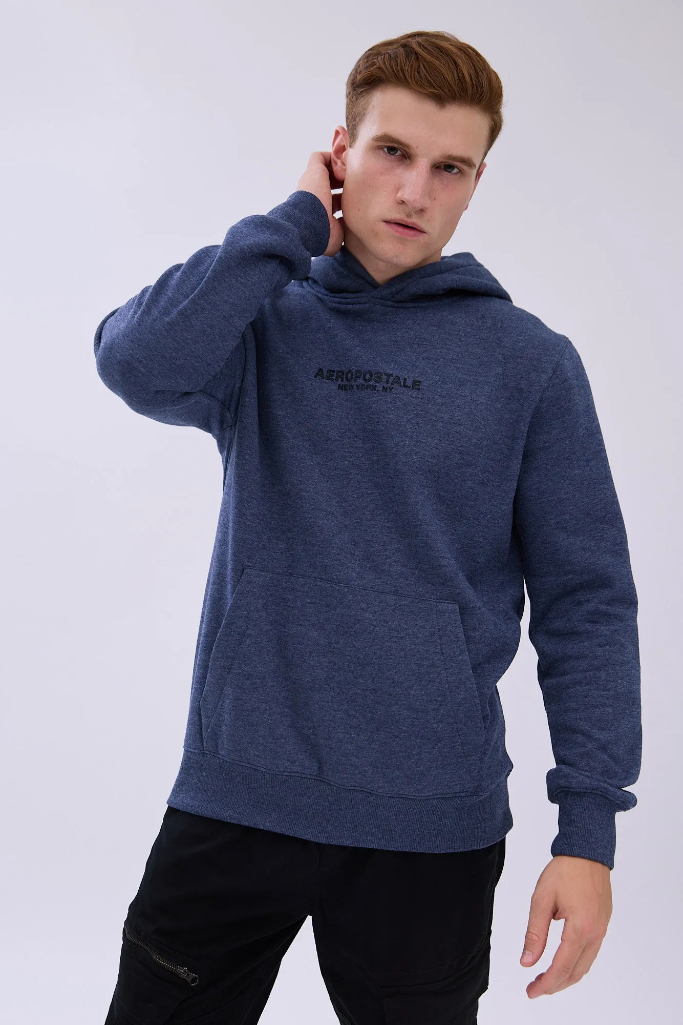 Aéropostale Mélange Graphic Hoodie