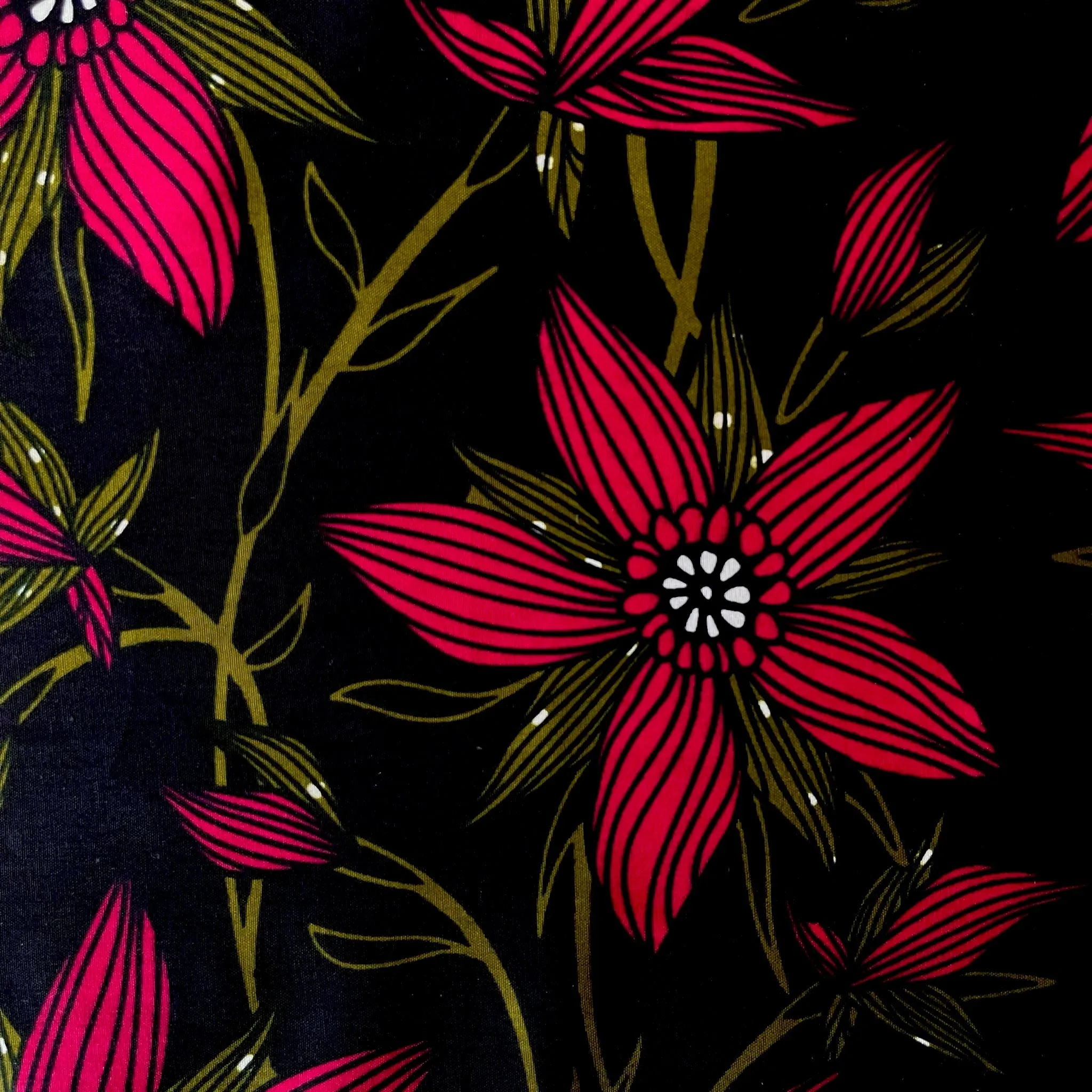 Awkward Y-Orchid - Chitenge Skirt