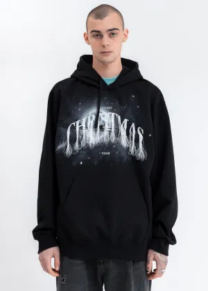 Black Not Christmas Embroidery Hoodie