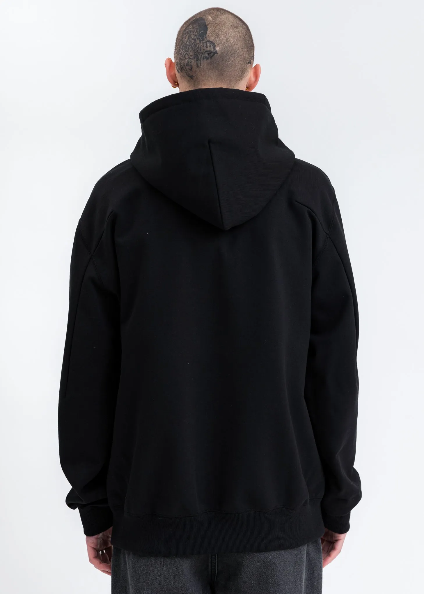 Black Not Christmas Embroidery Hoodie