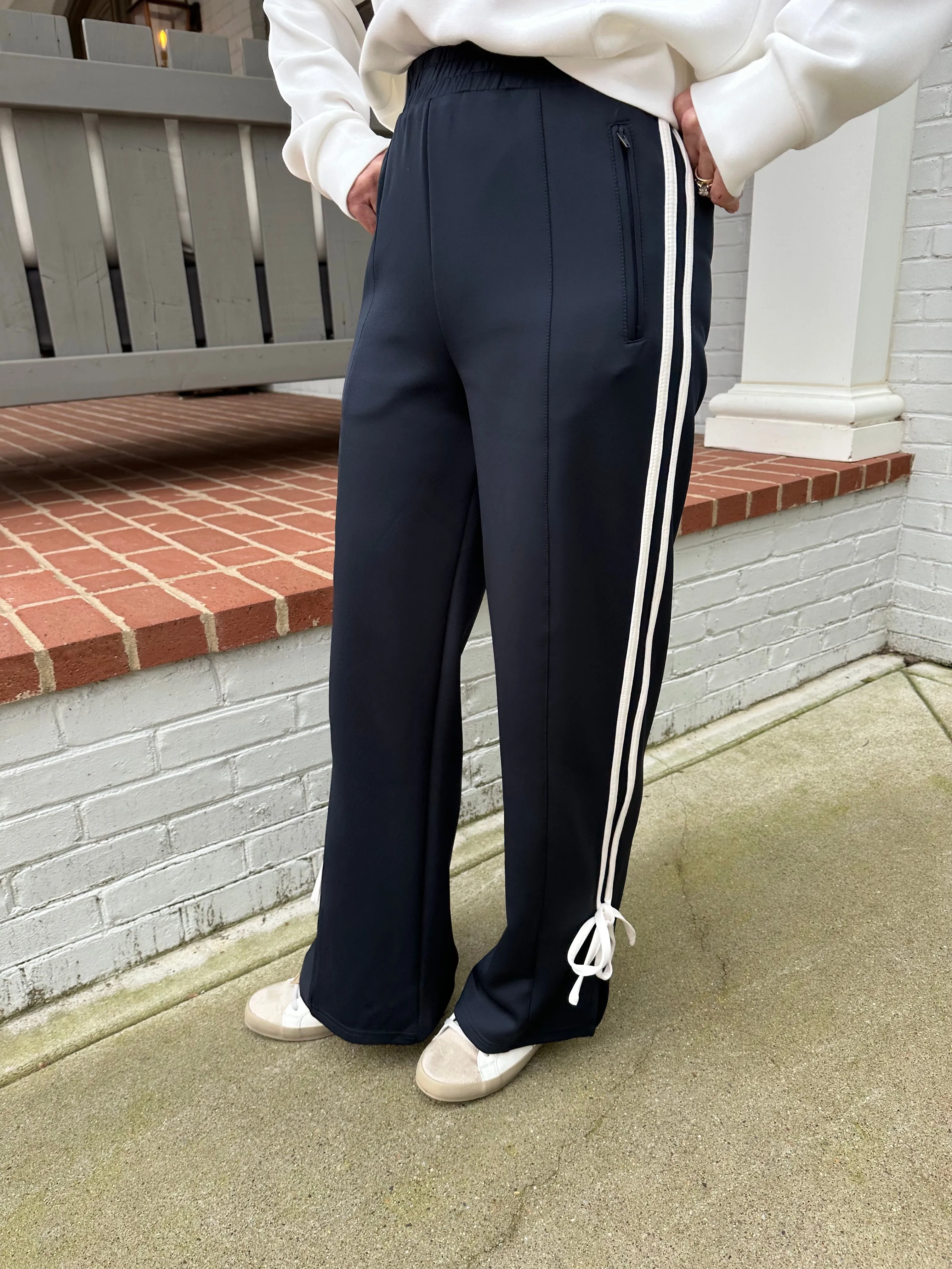 Bow Detail Track Pants