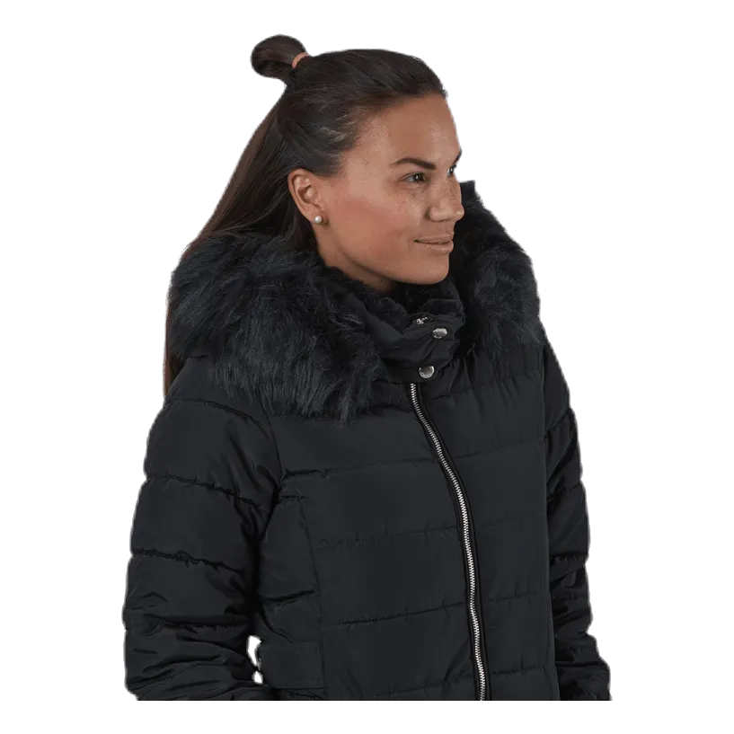 Camilla Quilted Coat Cc Otw Black