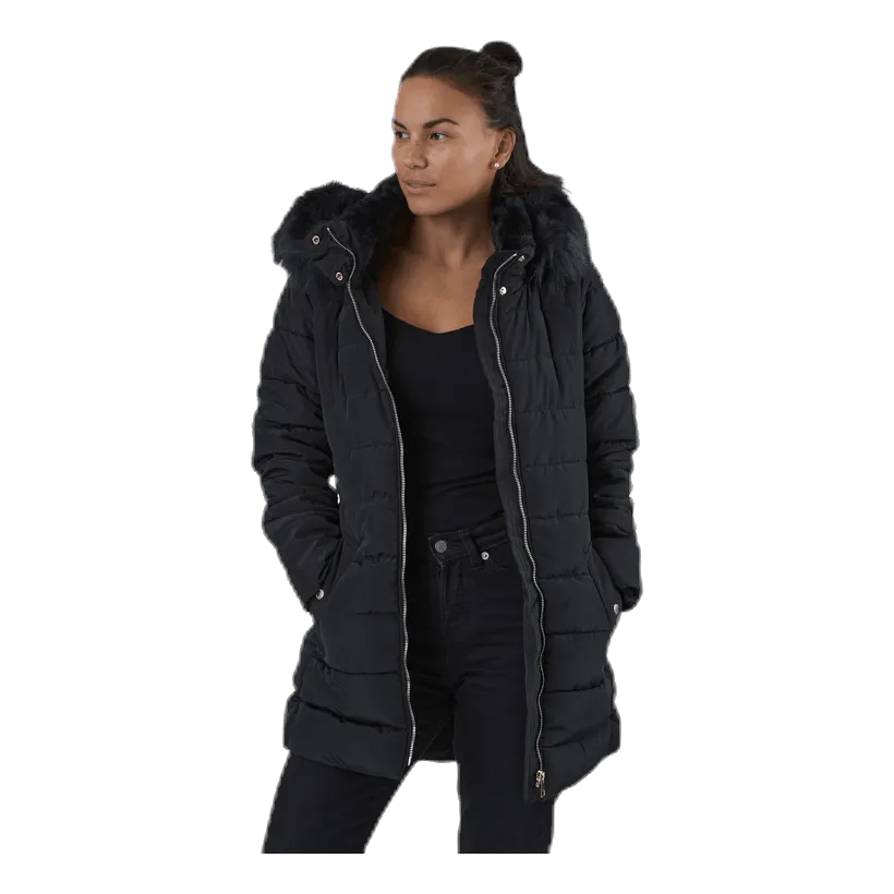 Camilla Quilted Coat Cc Otw Black