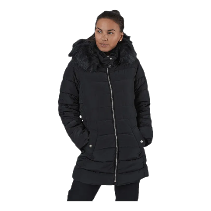 Camilla Quilted Coat Cc Otw Black