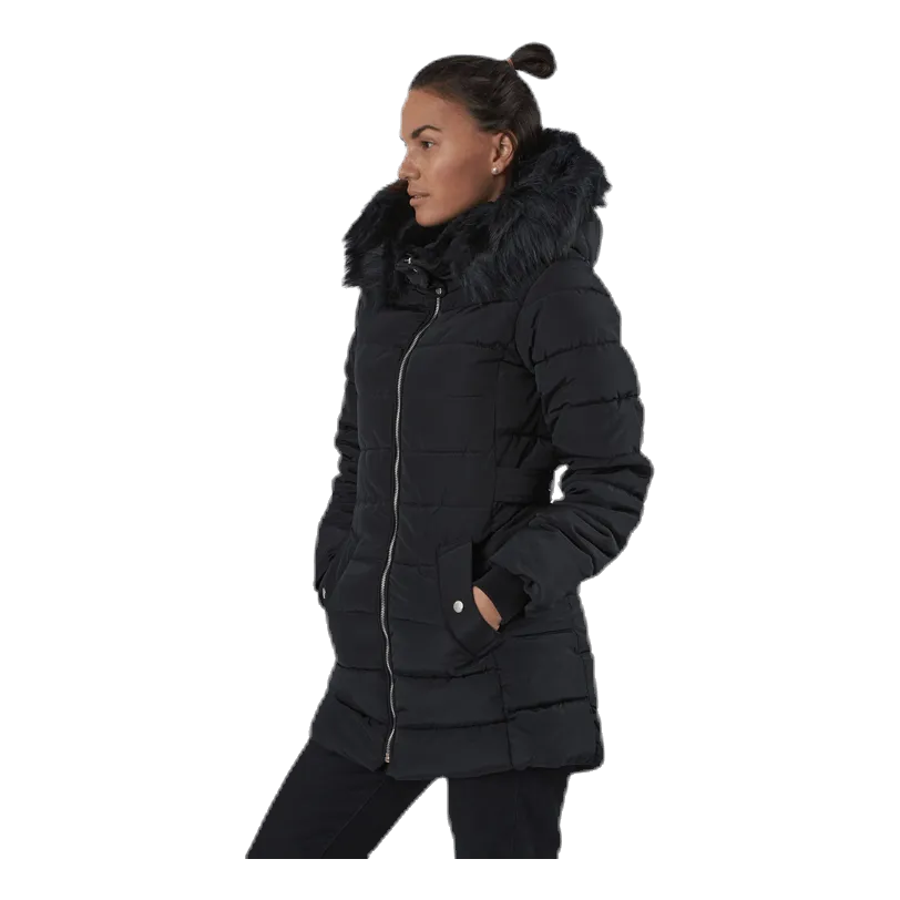 Camilla Quilted Coat Cc Otw Black