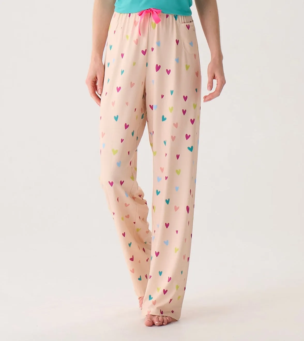 Capelton Road PJ Pants In A Bag - Jelly Bean Hearts
