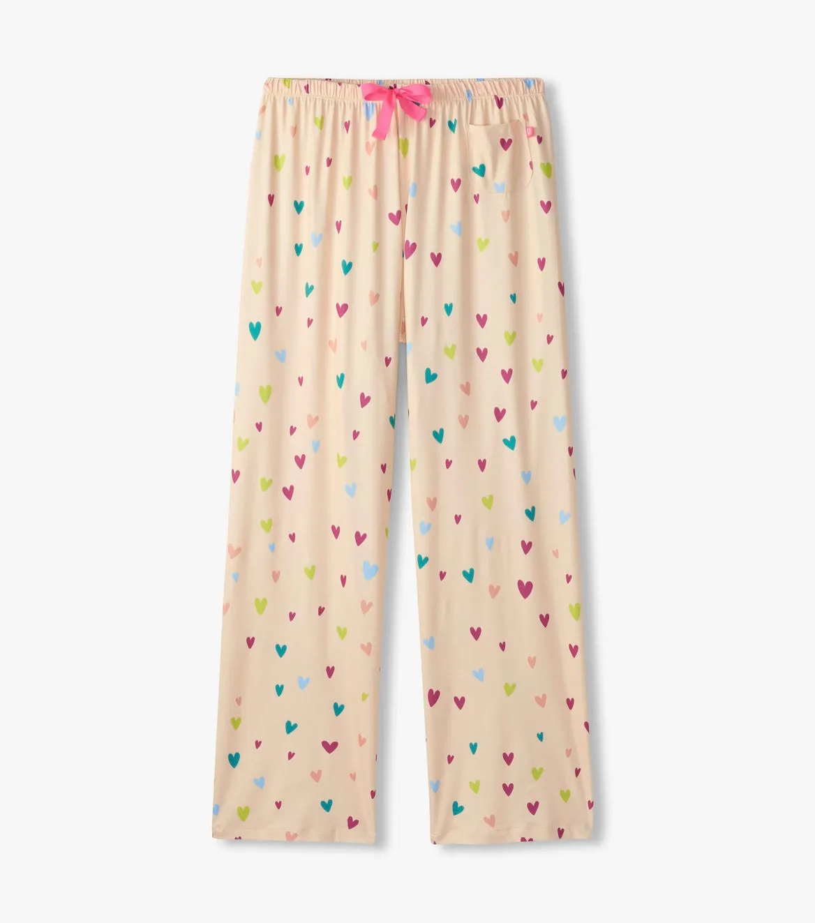Capelton Road PJ Pants In A Bag - Jelly Bean Hearts