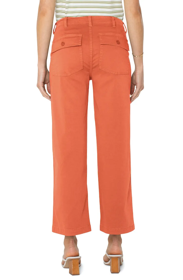 Cargo Wide Leg Crop