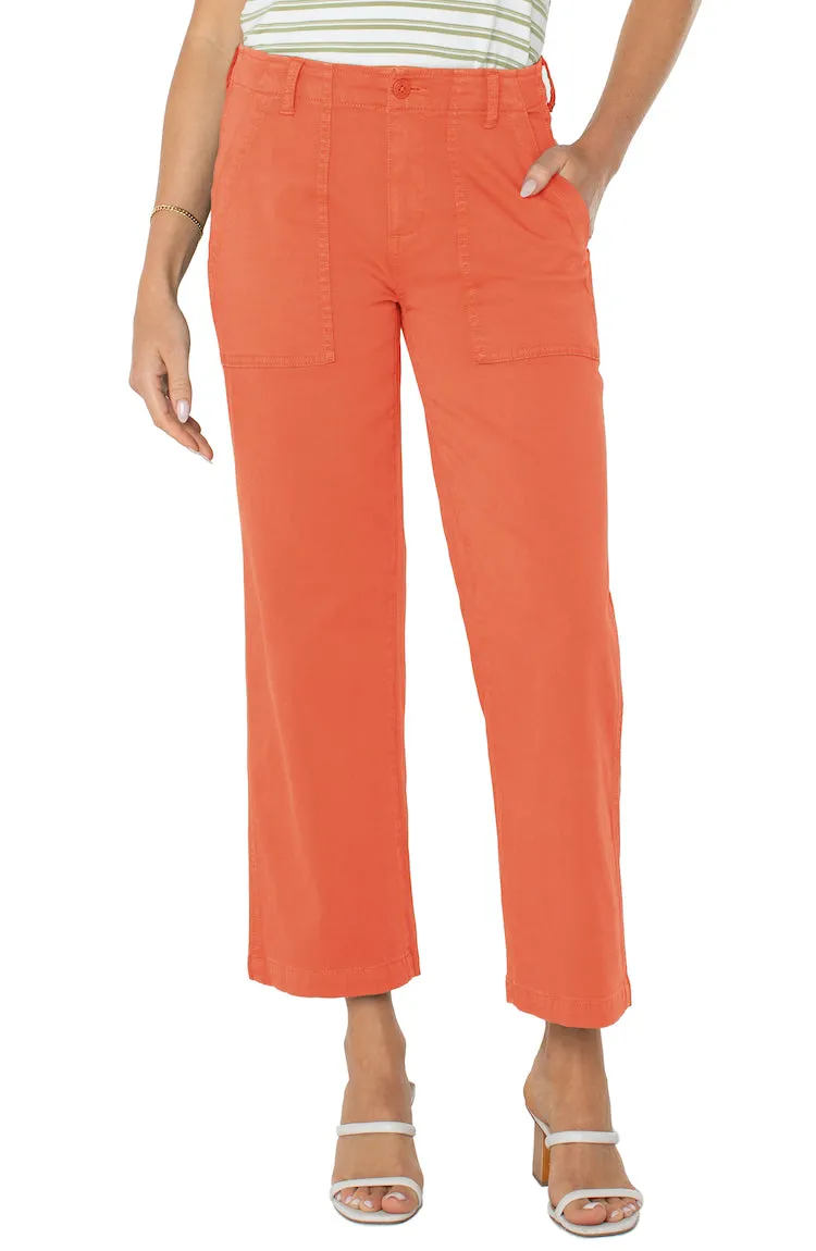Cargo Wide Leg Crop
