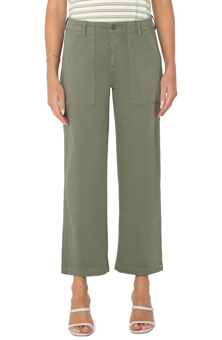 Cargo Wide Leg Crop