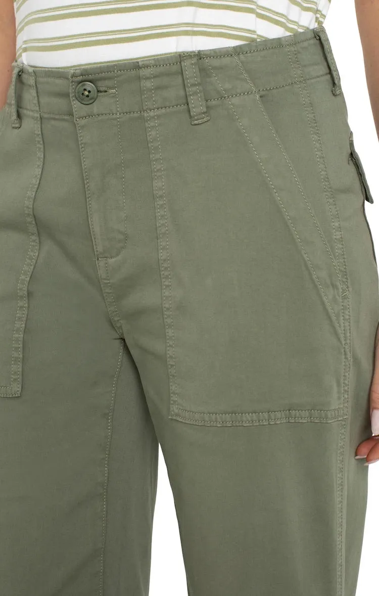 Cargo Wide Leg Crop