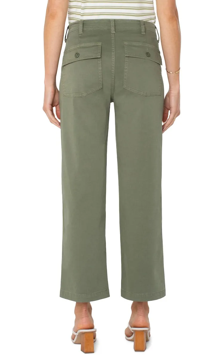 Cargo Wide Leg Crop