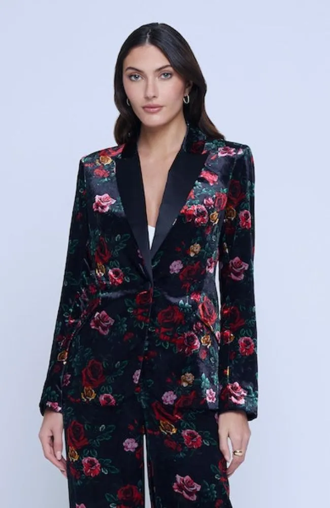 Chamberlain Blazer Black Rose