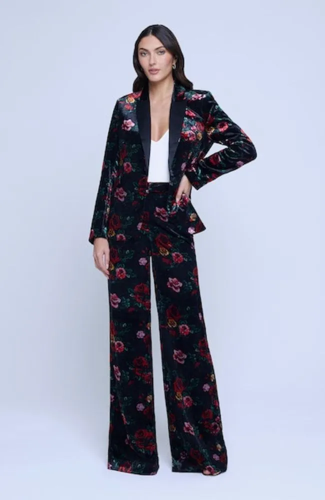 Chamberlain Blazer Black Rose