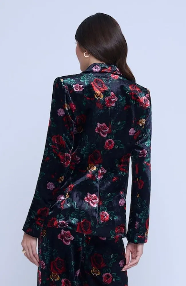 Chamberlain Blazer Black Rose