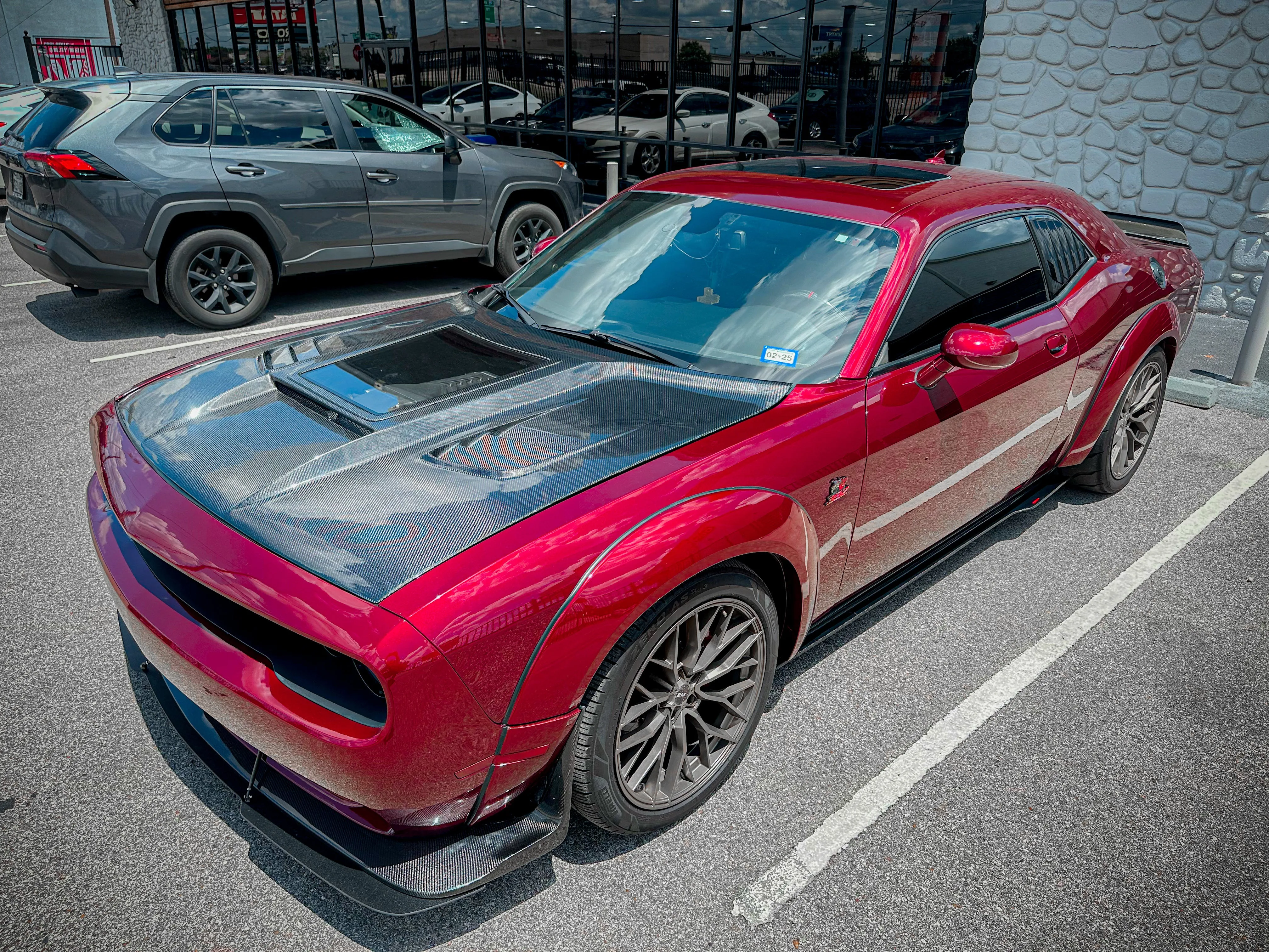 CMST Tuning Side Skirts for Dodge Challenger Hellcat T/A Scat Pack 392 R/T Carbon Fiber/FRP