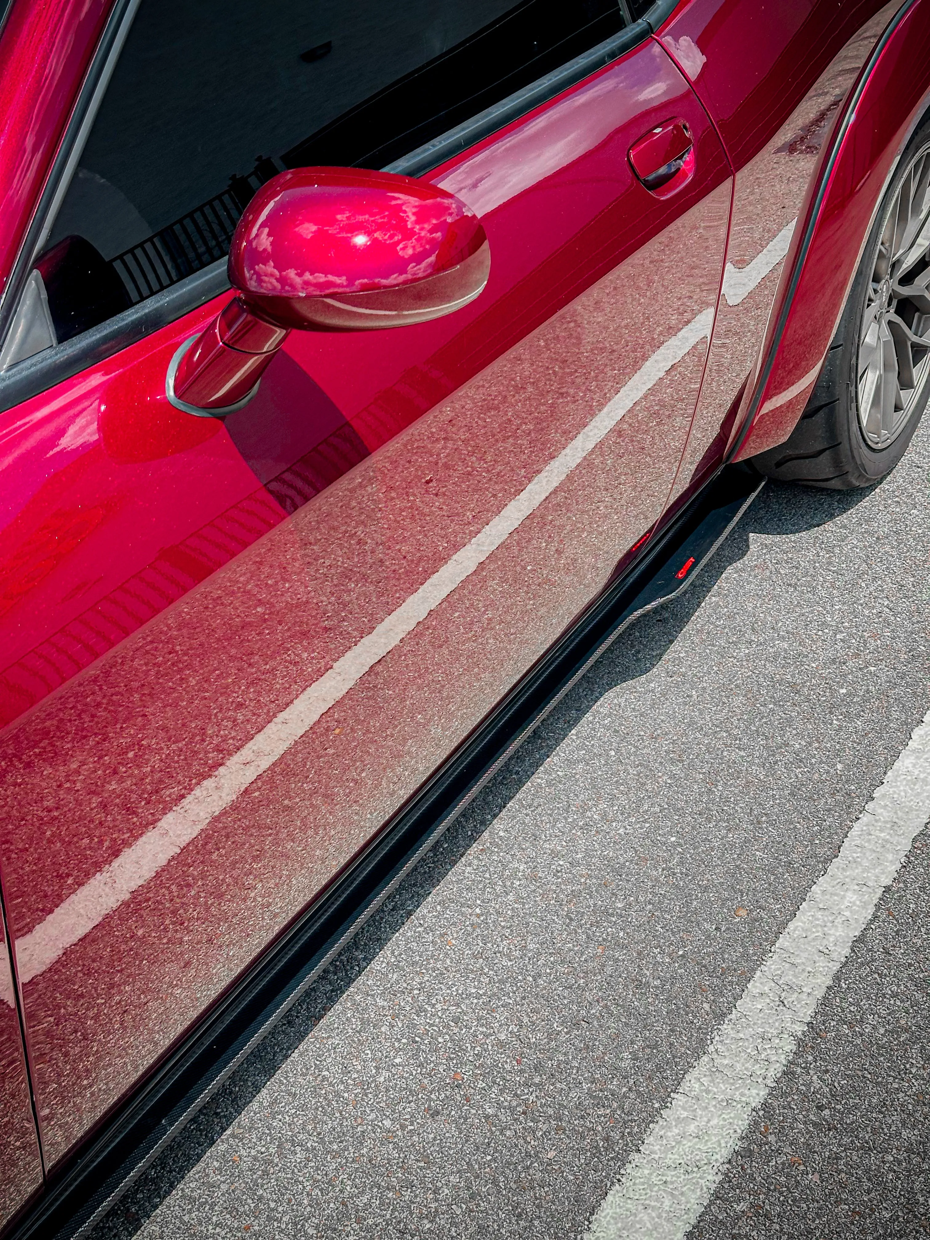 CMST Tuning Side Skirts for Dodge Challenger Hellcat T/A Scat Pack 392 R/T Carbon Fiber/FRP
