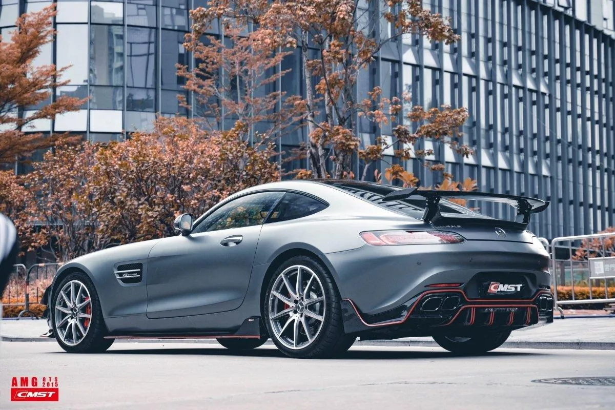 CMST Tuning Side Skirts for Mercedes Benz AMG GT GTS C190 Carbon Fiber/FRP