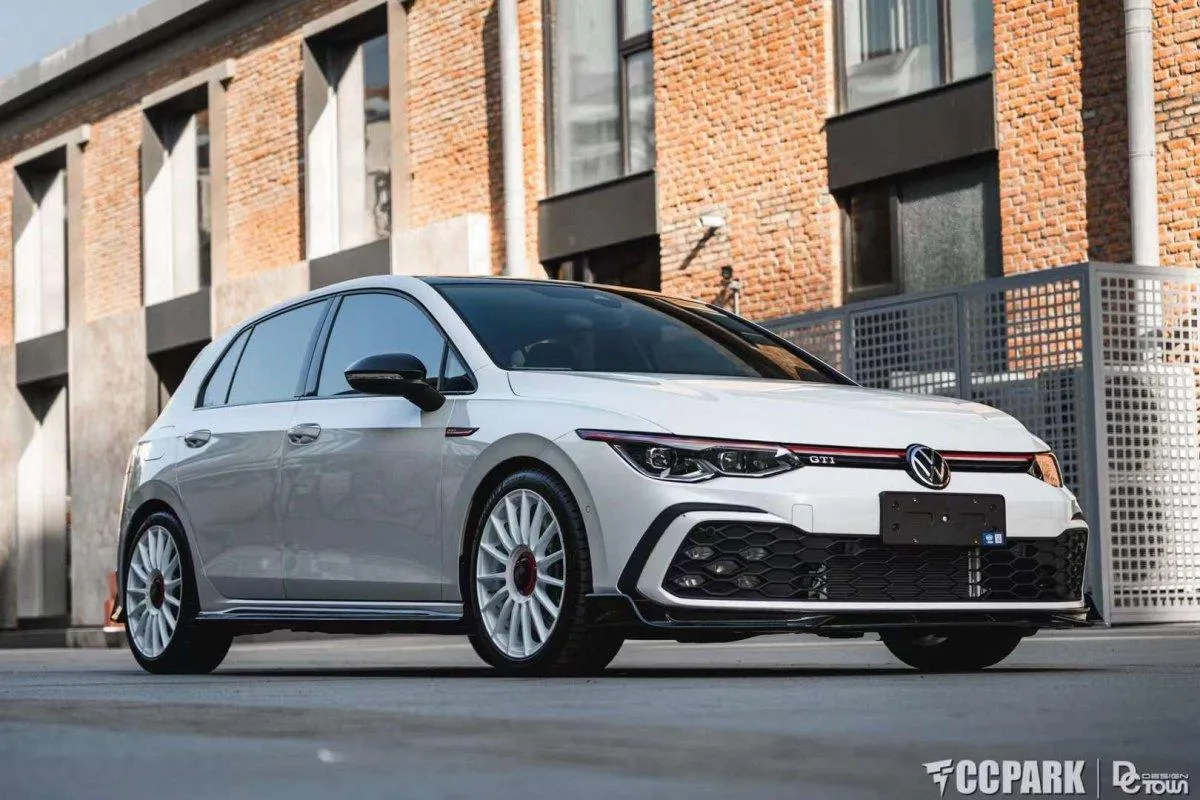 CMST Tuning Side Skirts  for Volkswagen Golf R GTI MK8 2022-ON Carbon Fiber / FRP