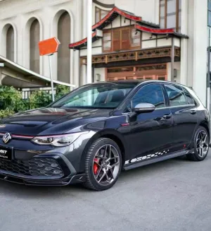 CMST Tuning Side Skirts  for Volkswagen Golf R GTI MK8 2022-ON Carbon Fiber / FRP