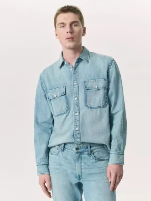 Featherweight Denim CPO Overshirt - Fletcher