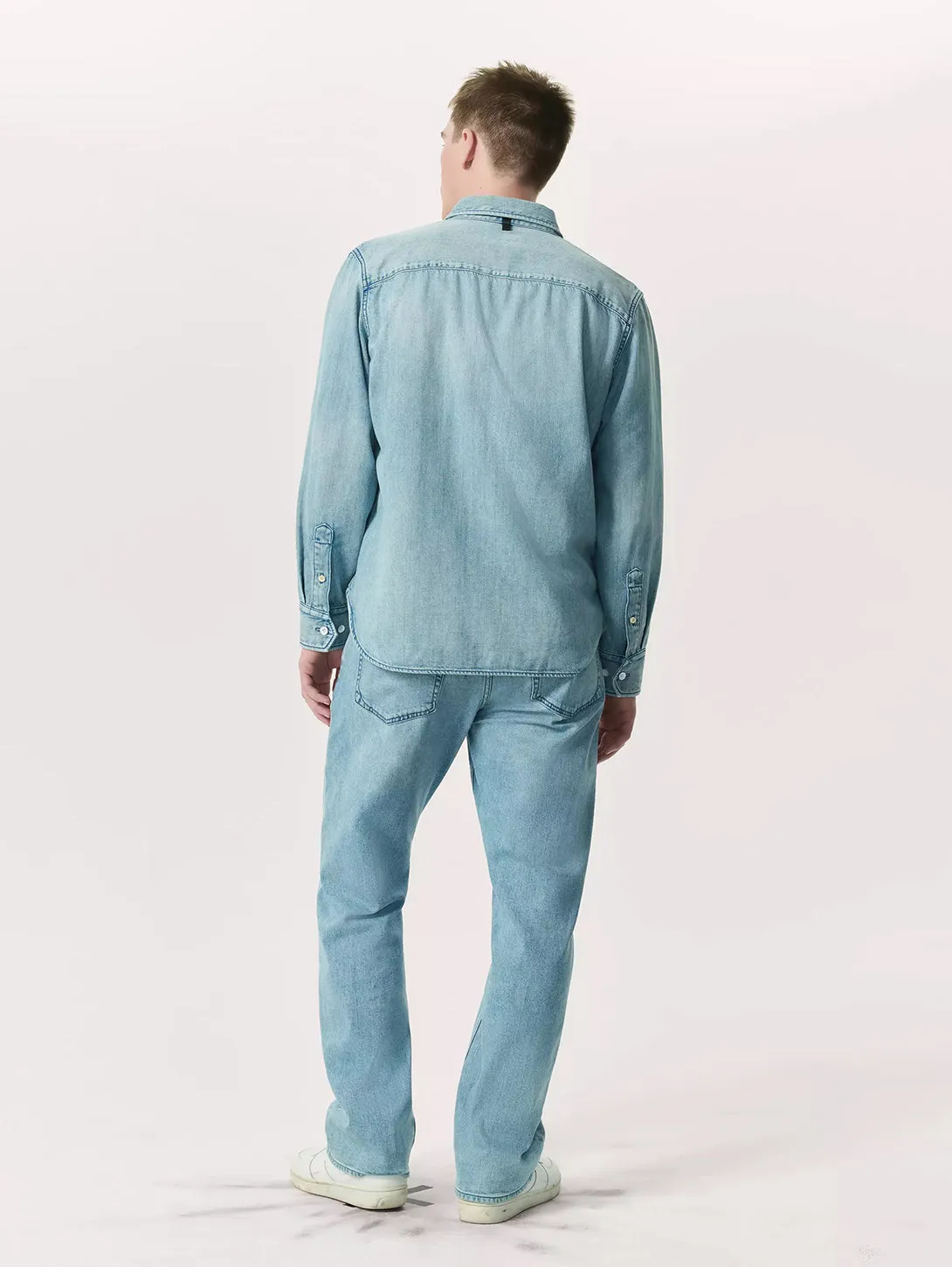 Featherweight Denim CPO Overshirt - Fletcher