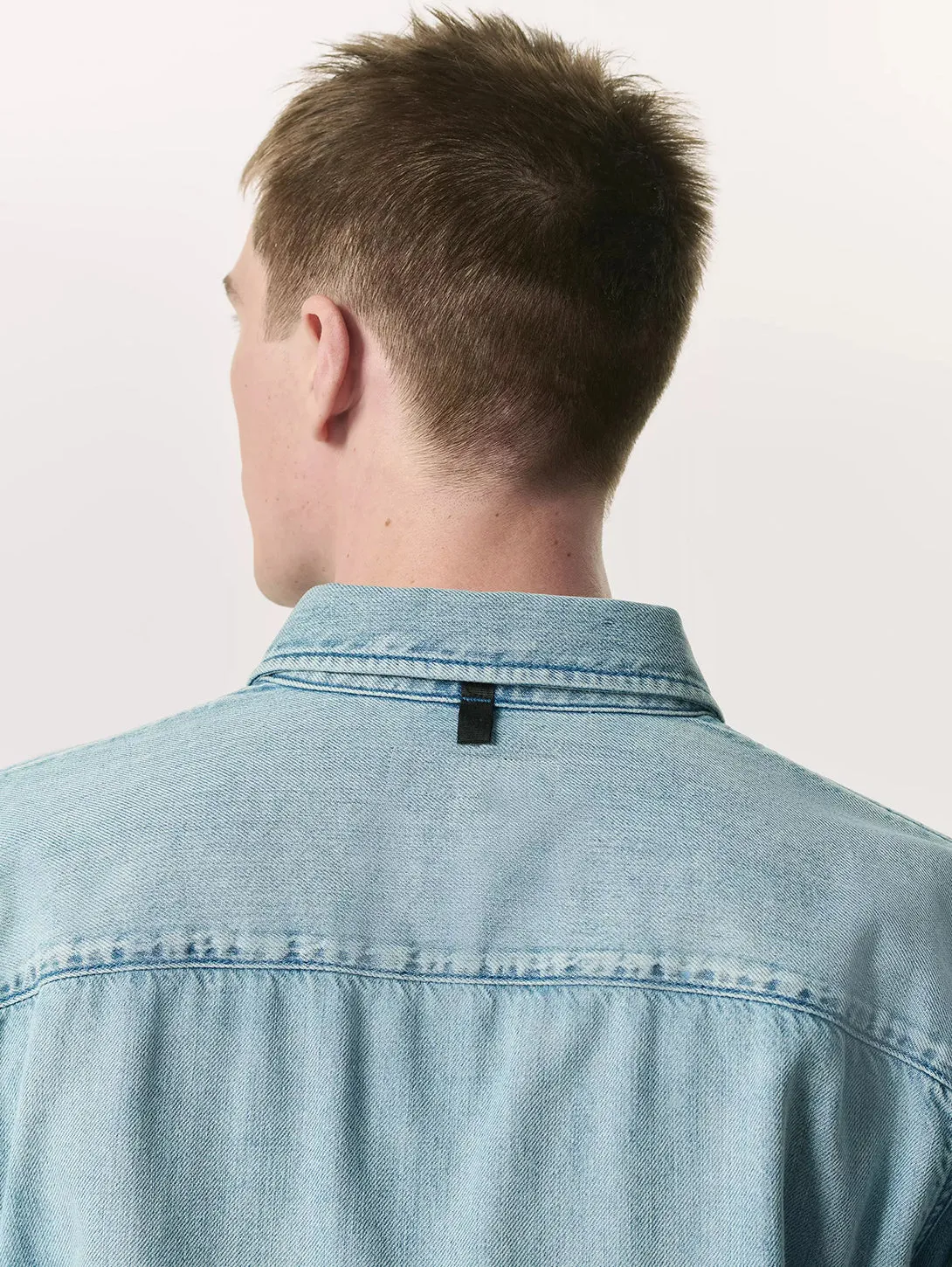 Featherweight Denim CPO Overshirt - Fletcher