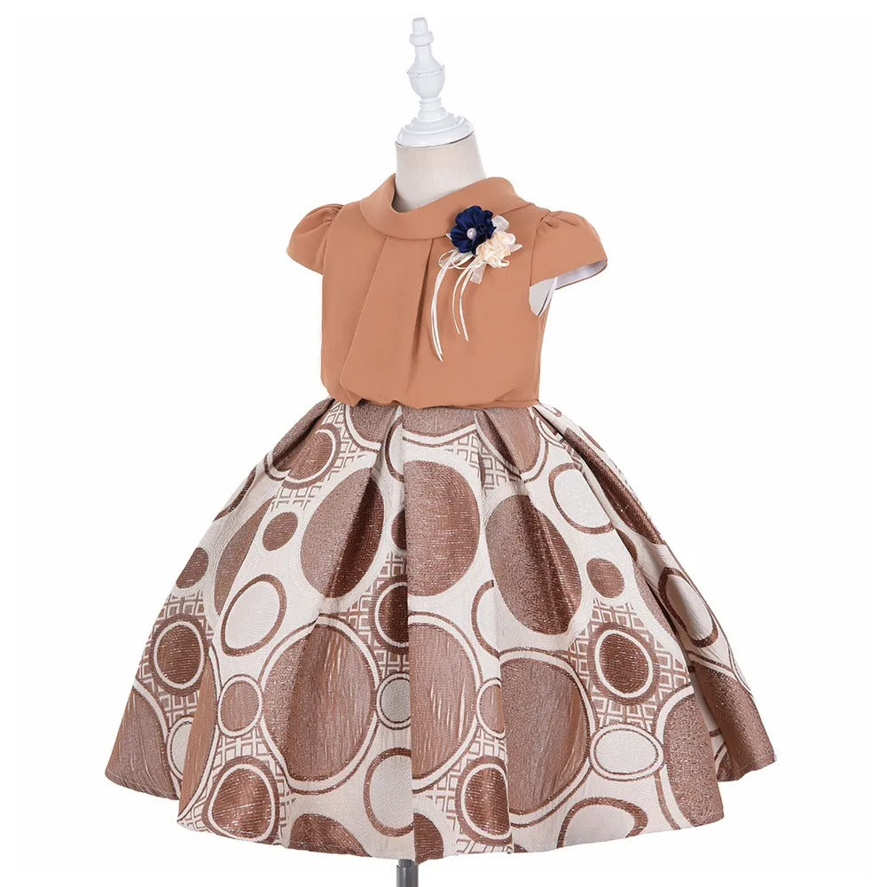 Floral Dresses For Girls - B1 - 2-10 Years Old