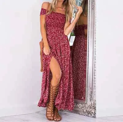 Floral Print Maxi Dress