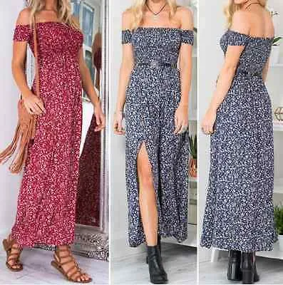 Floral Print Maxi Dress