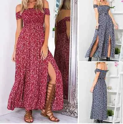 Floral Print Maxi Dress