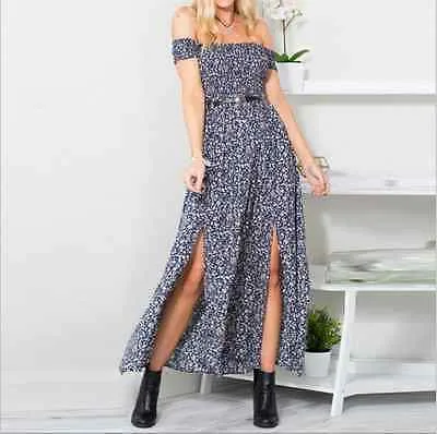 Floral Print Maxi Dress