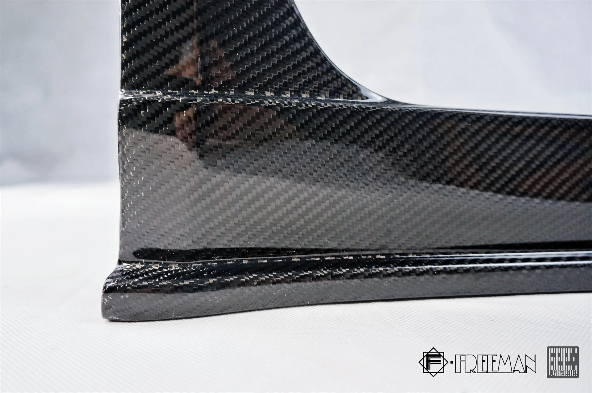 Geex Village Side Skirts for Porsche 718 Cayman Boxster Base S T GTS GT4 Spyder 2017-ON Carbon Fiber
