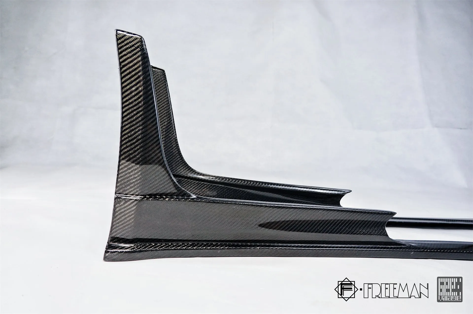 Geex Village Side Skirts for Porsche 718 Cayman Boxster Base S T GTS GT4 Spyder 2017-ON Carbon Fiber
