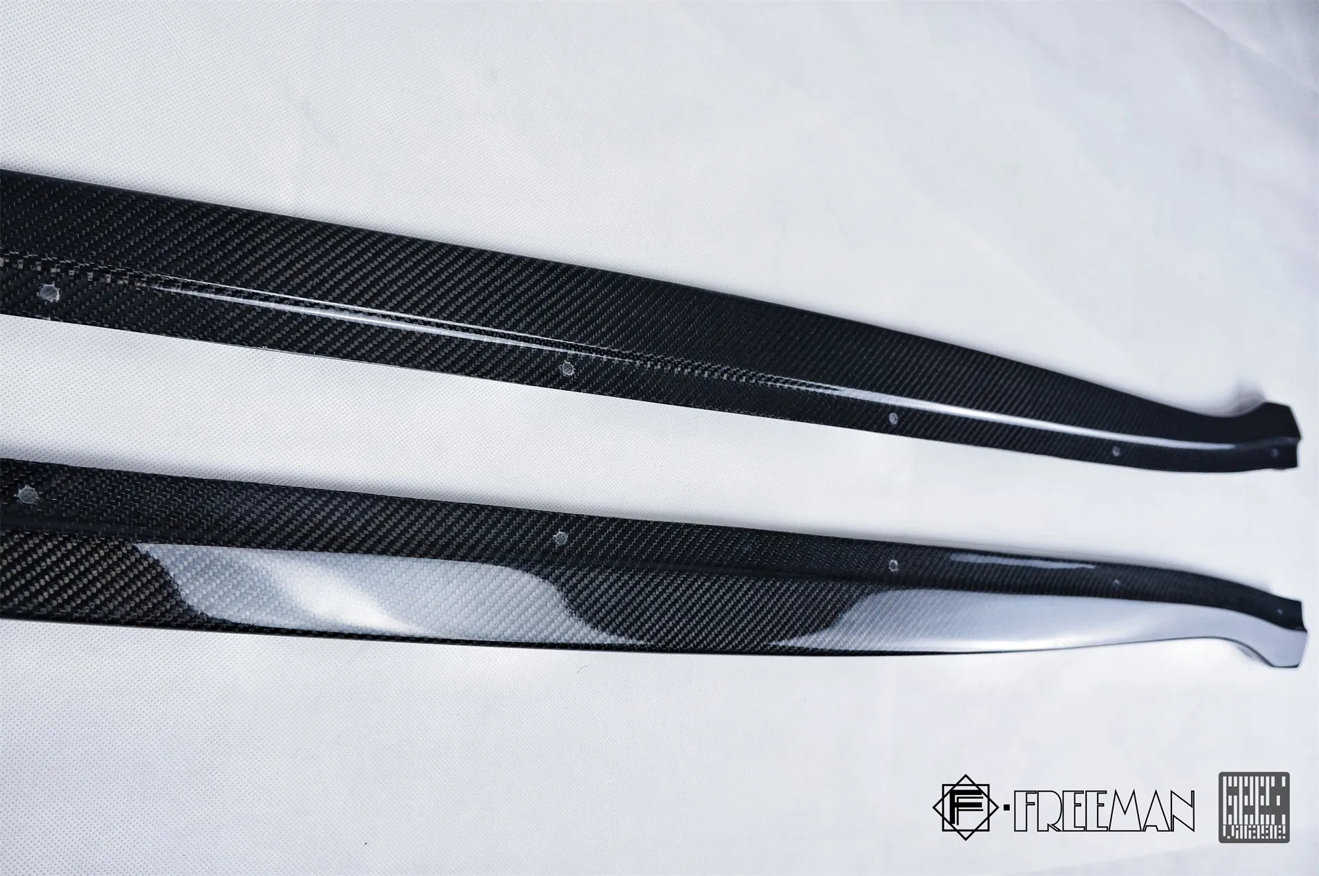 Geex Village Side Skirts for Porsche 718 Cayman Boxster Base S T GTS GT4 Spyder 2017-ON Carbon Fiber