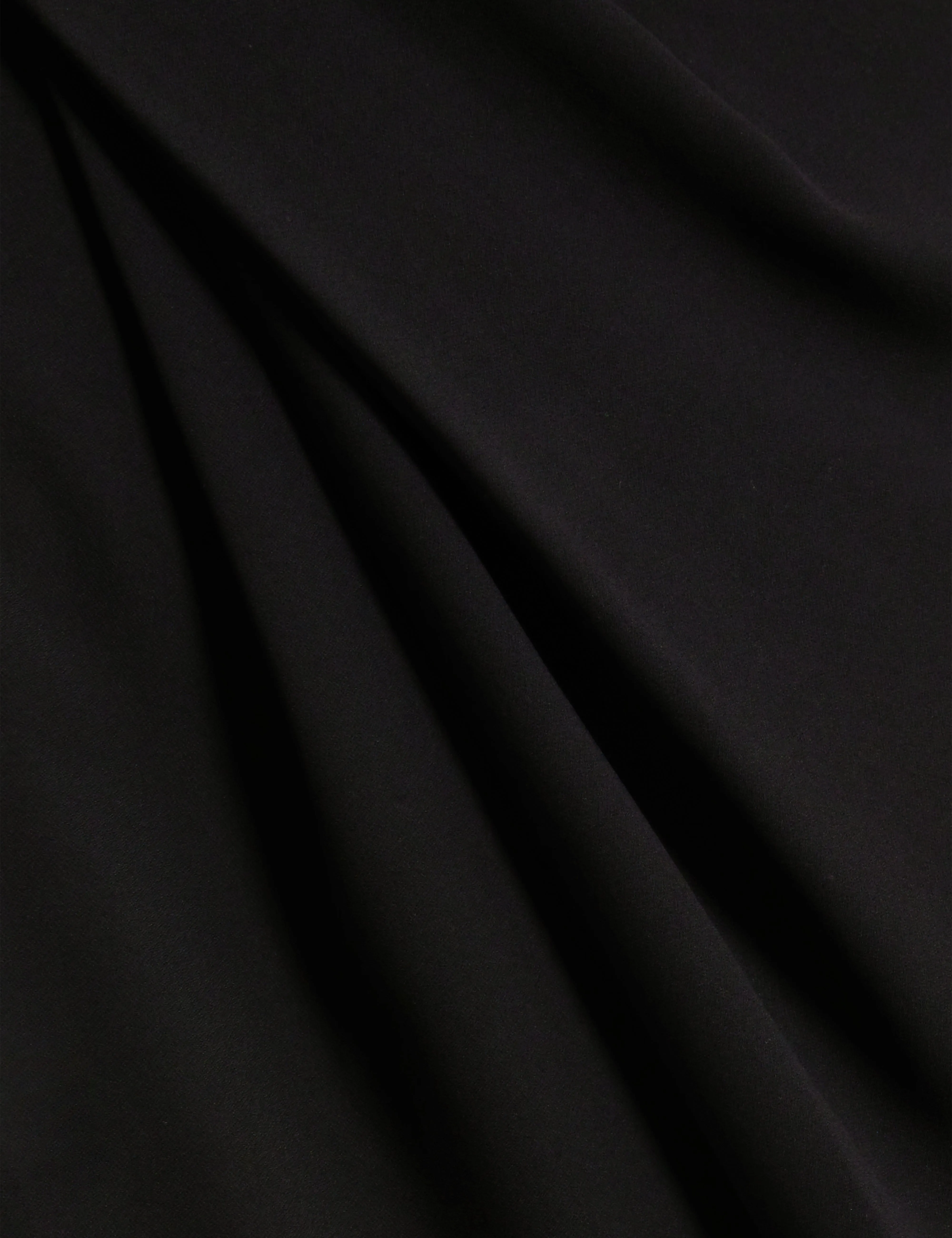 Icana Drape Detail Sleeveless Top Black