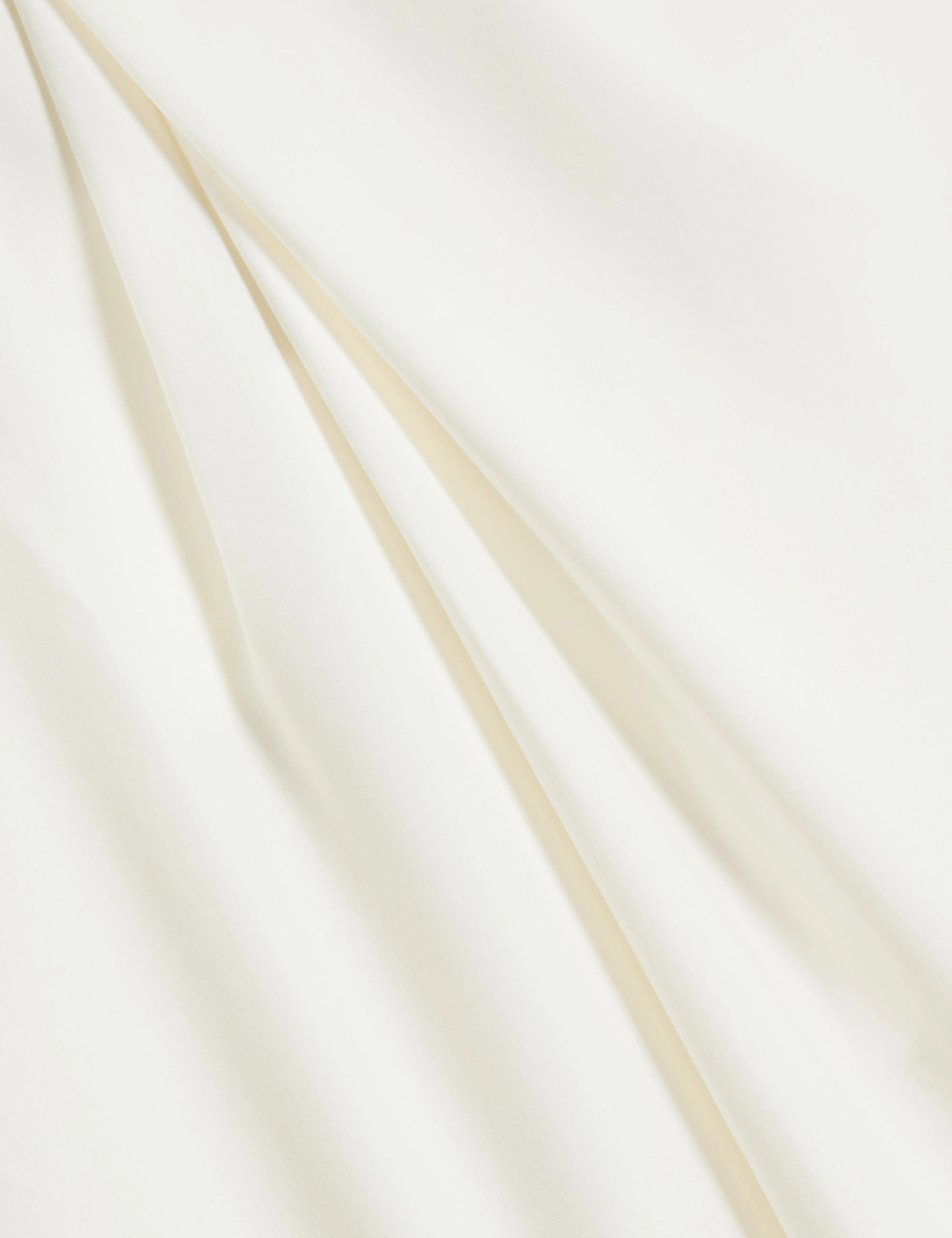 Icana Drape Detail Sleeveless Top Ivory