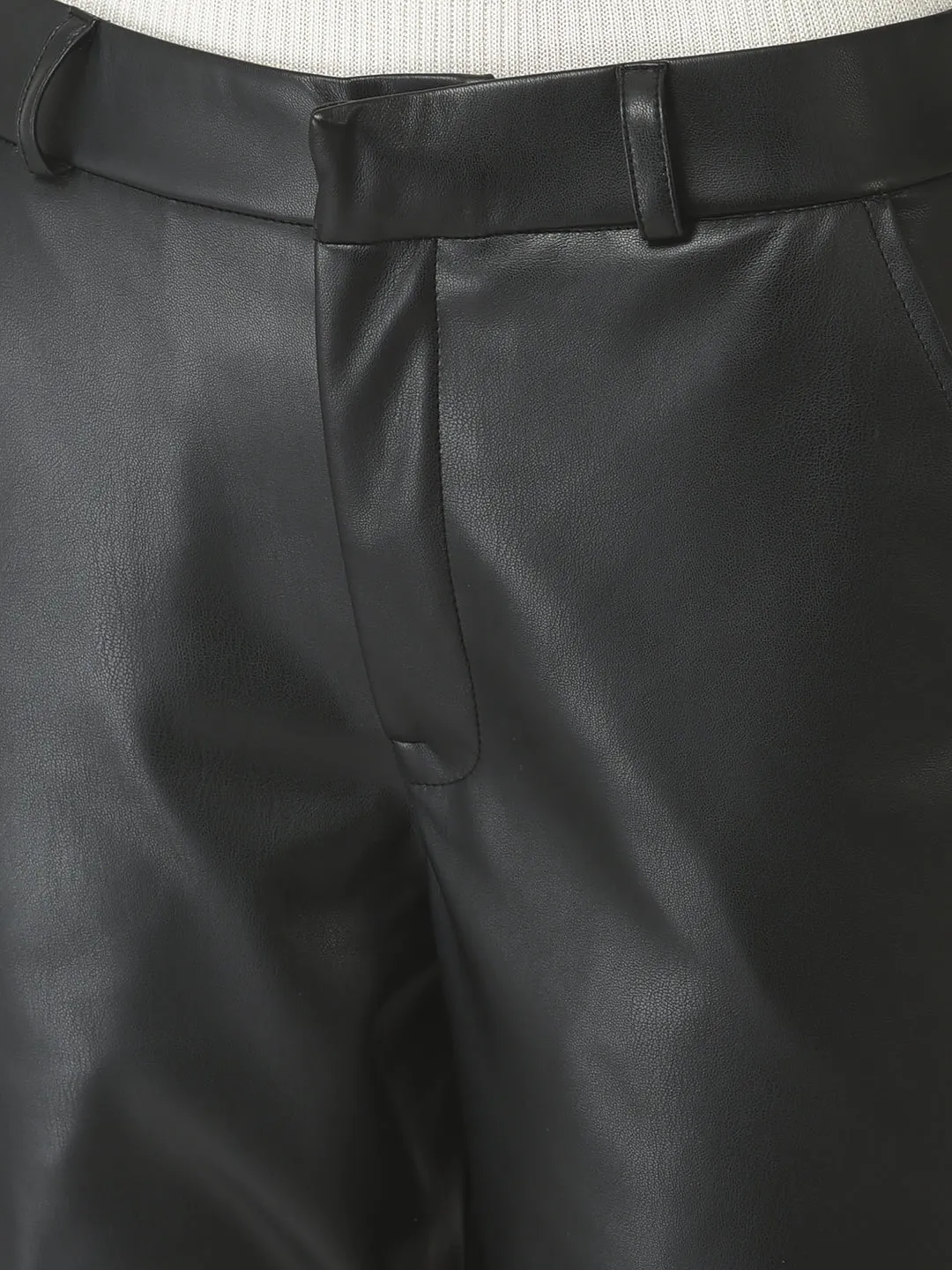 Imitation Leather Trousers