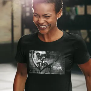 Jennifer Beals' "Bette & Tina 4 Ever" Tee in Black